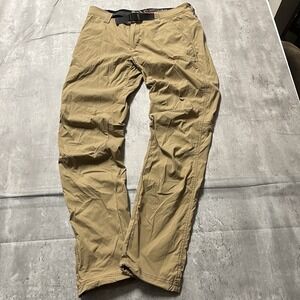 Wrangler ATG Pants Mens 32x32 Beige Hiking Outdoor Cargo Lightweight Stretch